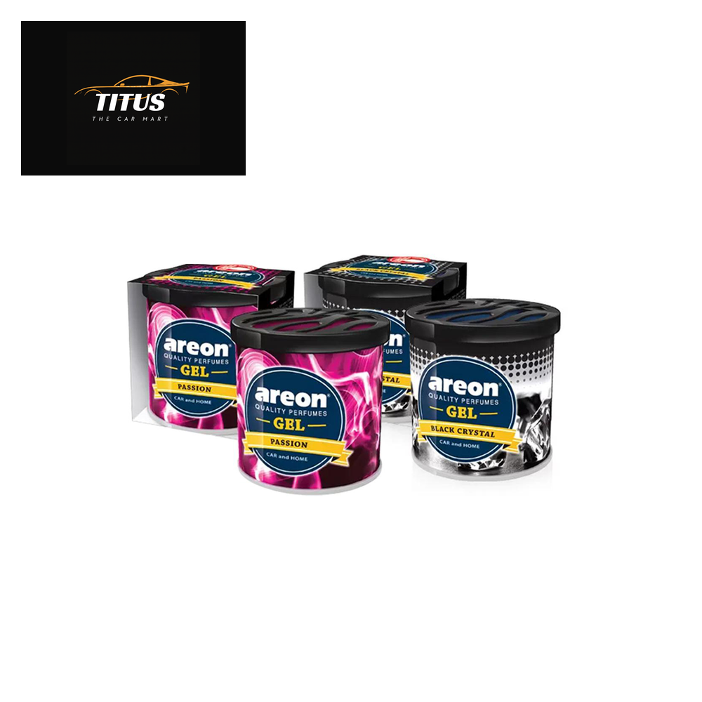 Areon Gel Pack of 2 - Black Crystal - Passion