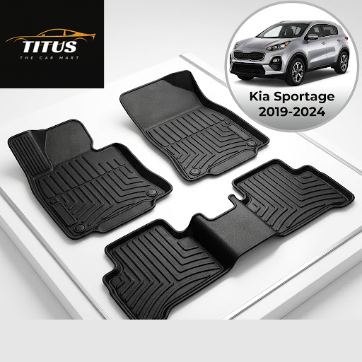 Kia Sportage 2019-2024 TPE Floor Mats Premium
